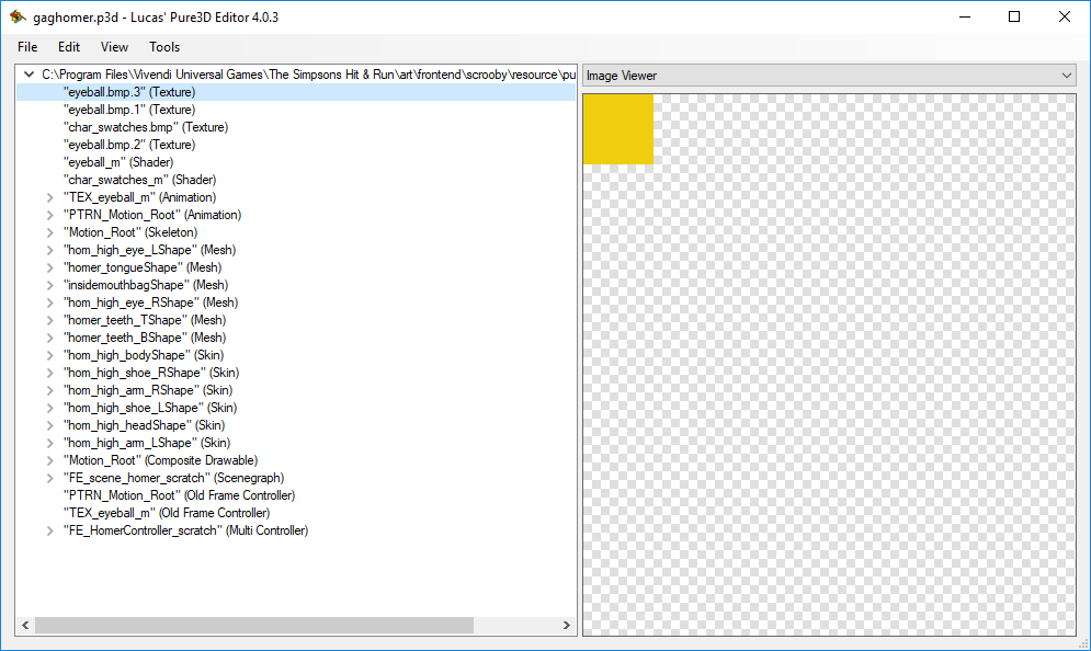 Lucas' P3D Editor 4.0.3